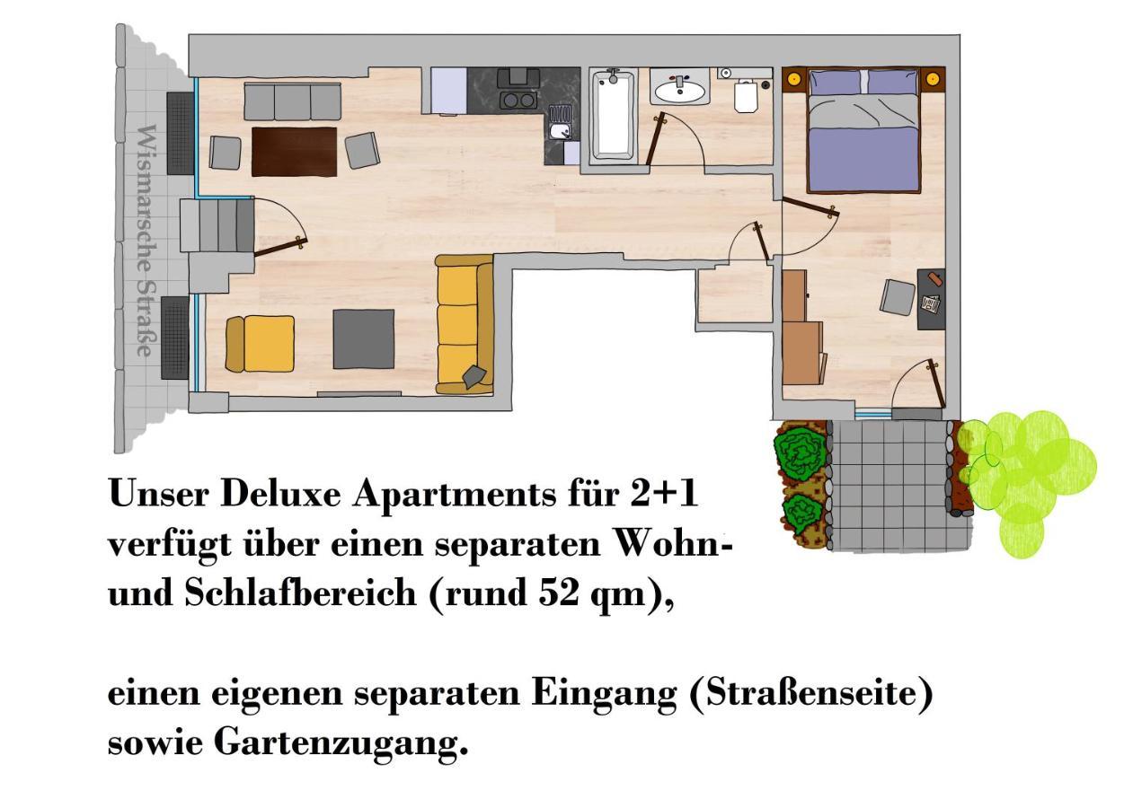 Apartments Zur Alten Konditorei Schwerin  Extérieur photo